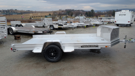 New 2027 Aluma 12' UTV Trailer w/ Pull Out Ramp