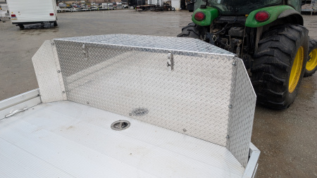 New 2027 Aluma 12' UTV Trailer w/ Pull Out Ramp