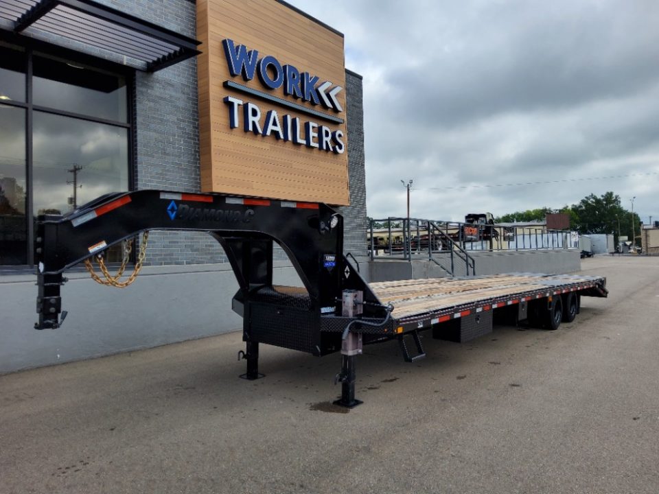 New 2026 Diamond C Trailers FMAX216MR Flatbed Trailer