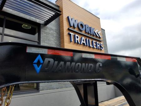 New 2026 Diamond C Trailers FMAX216MR Flatbed Trailer