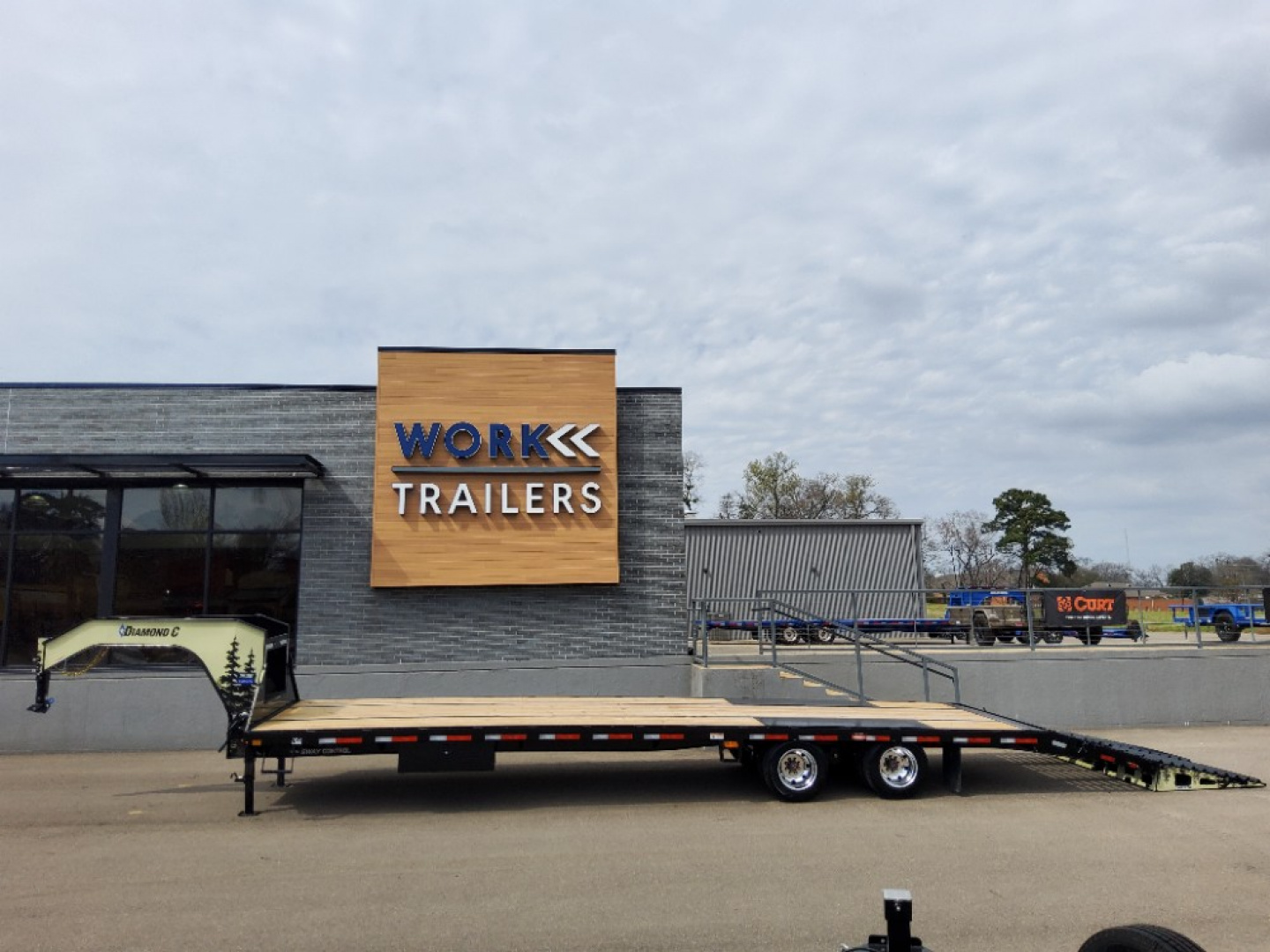 New 2026 Diamond C Trailers FMAX212MR Flatbed Trailer