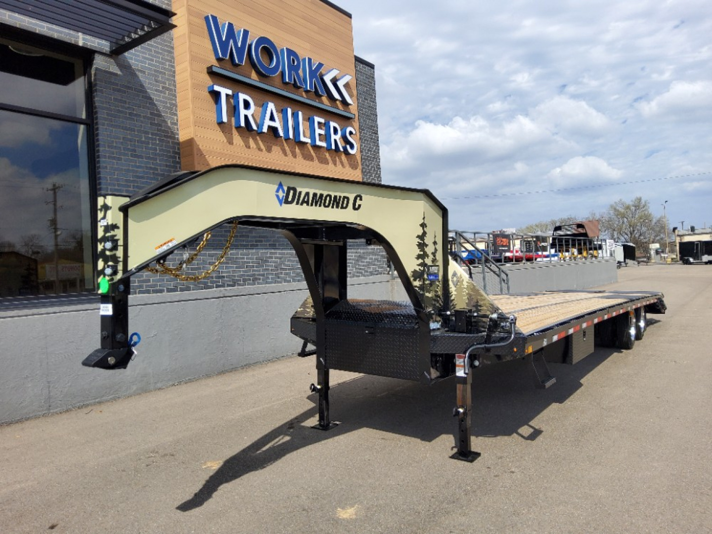 New 2026 Diamond C Trailers FMAX212MR Flatbed Trailer