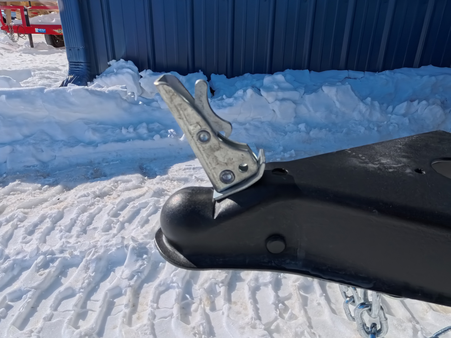 New 2026 HTC 7 x 12 Steel Utility Trailer with Anchor Management Post Side Rails - 4 Hole Securing Options