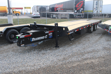 New 2026 Diamond C Trailers 25' PX 25K GVWR PL STOCK ID 52128 Equipment Trailer