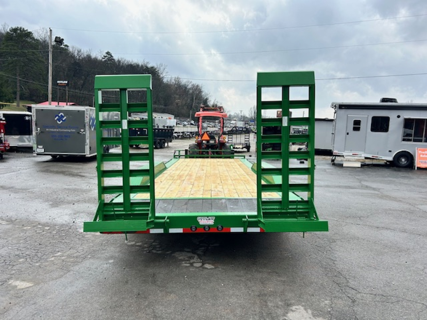 New Load Trail Equipment 102x24 21k Hunter Green