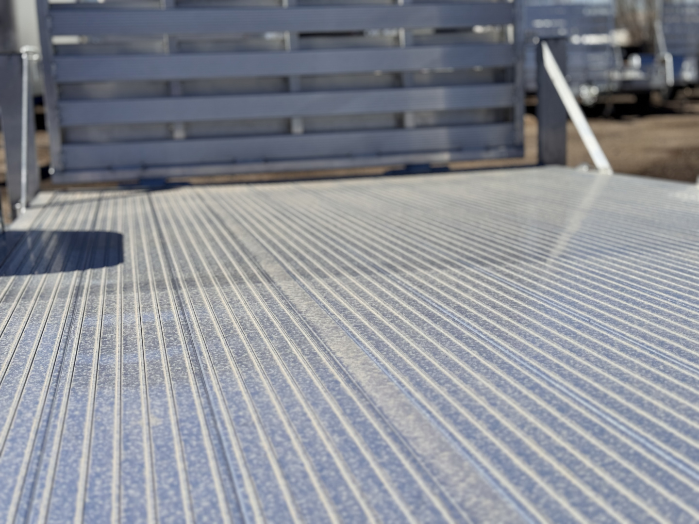 New 2026 Black Rhino 6-10 Aluminum Bi-Fold Gate Utility Series - 3K GVWR