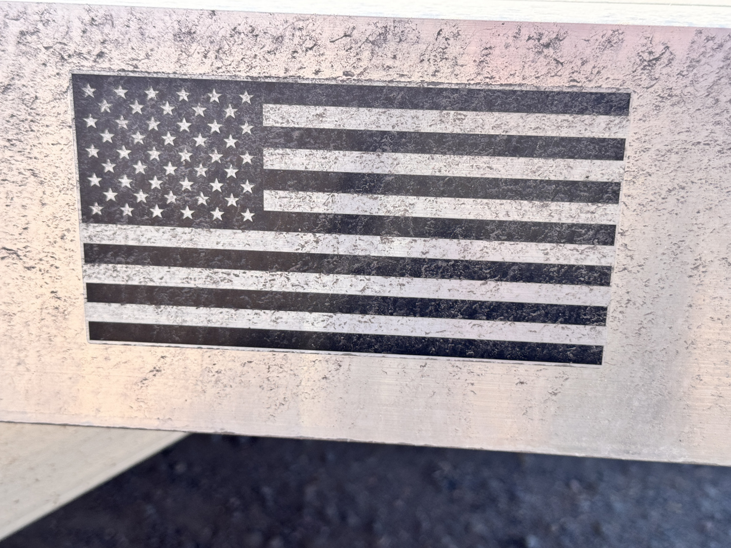 New 2026 Black Rhino 6-10 Aluminum Bi-Fold Gate Utility Series - 3K GVWR