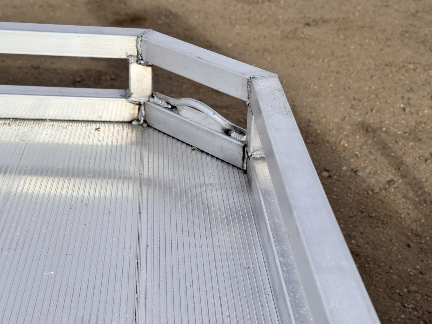 New 2026 Black Rhino 7-14 Aluminum Tilt Deck Utility 3K GVWR