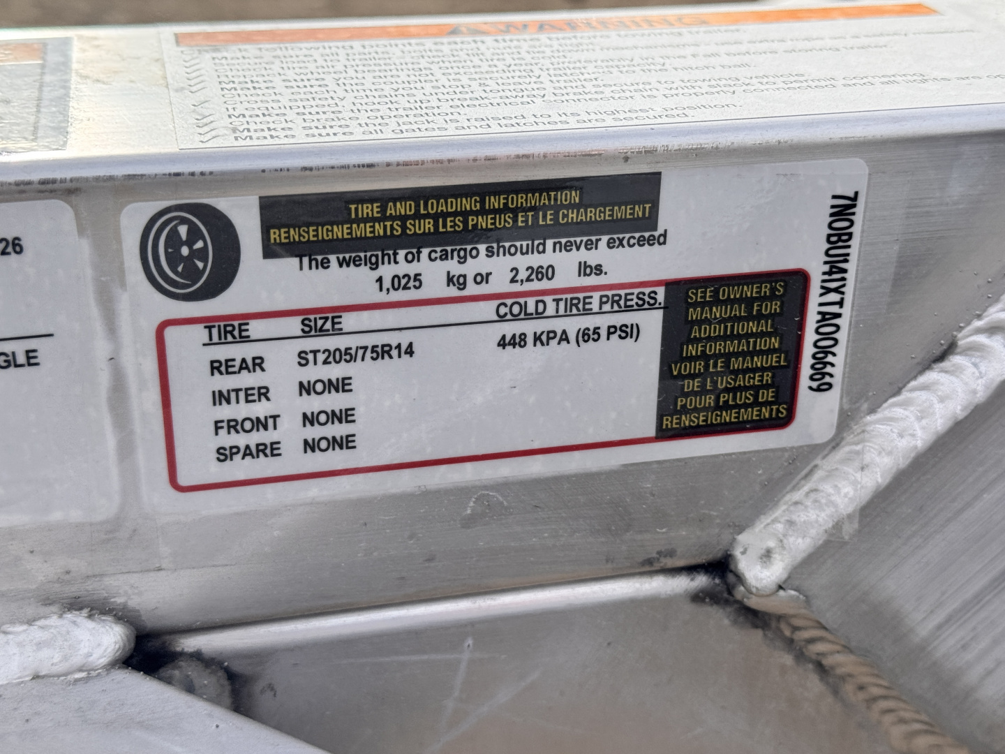 New 2026 Black Rhino 7-14 Aluminum Tilt Deck Utility 3K GVWR