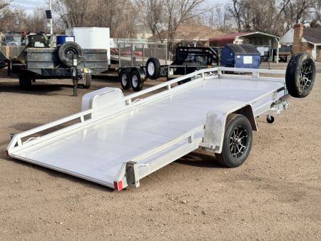 New 2026 Black Rhino 7-14 Aluminum Tilt Deck Utility 3K GVWR