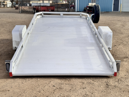 New 2026 Black Rhino 7-14 Aluminum Tilt Deck Utility 3K GVWR