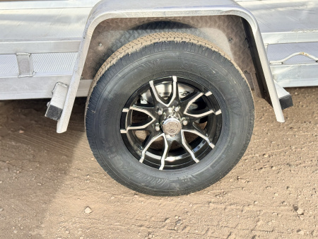 New 2026 Black Rhino 7-14 Aluminum Tilt Deck Utility 3K GVWR