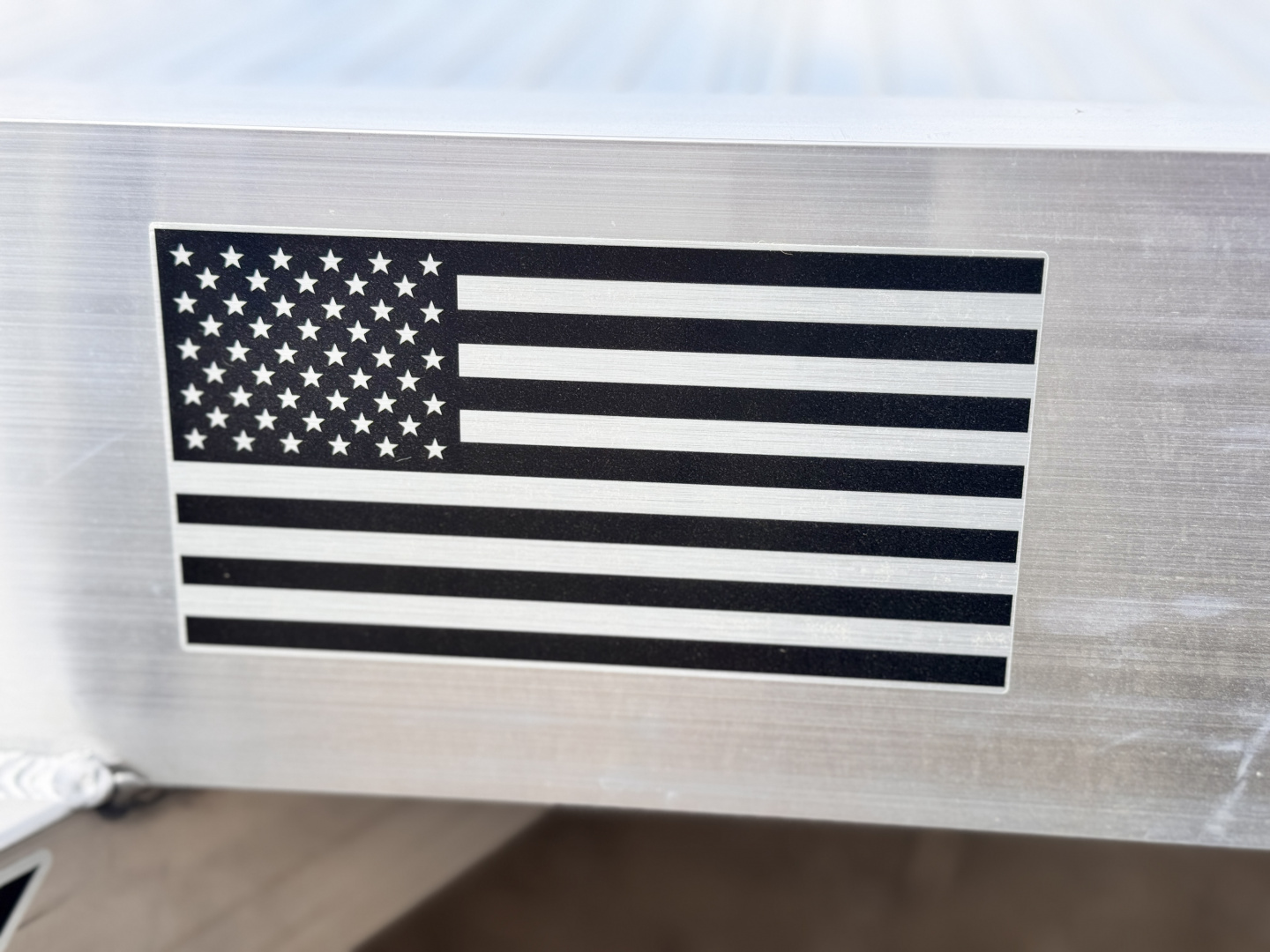 New 2026 Black Rhino 7-14 Aluminum Bi-Fold Gate Utility - Low Pro Series - 3K GVWR