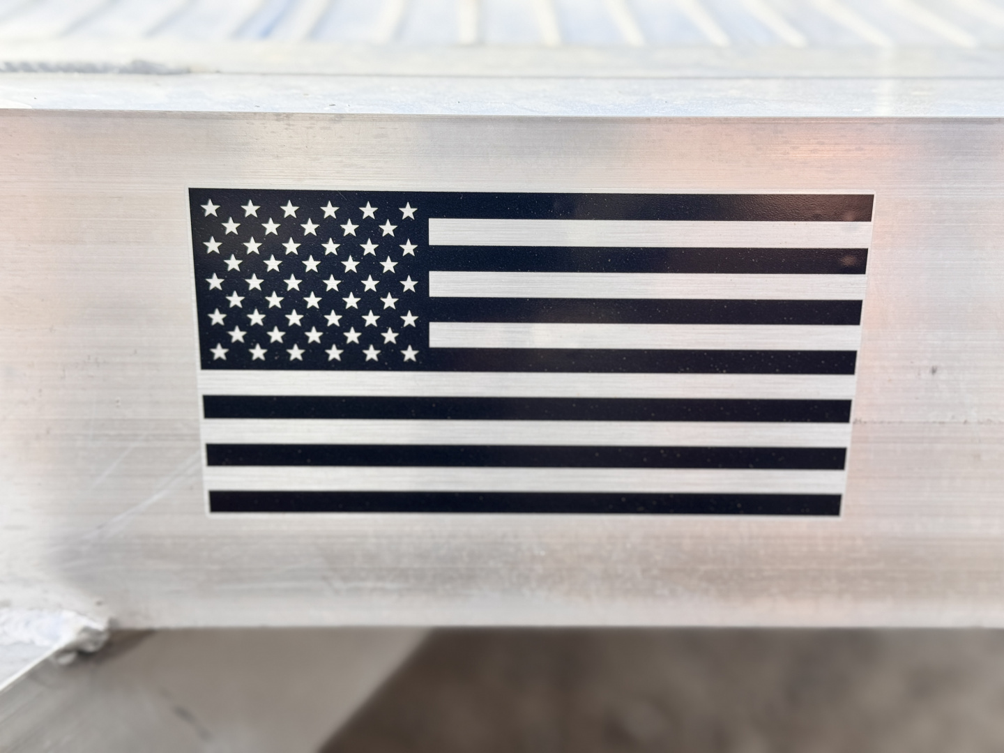 New 2026 Black Rhino 7-16 Tandem Axle Aluminum Ramp Gate utility - Landscape Series -7K GVWR