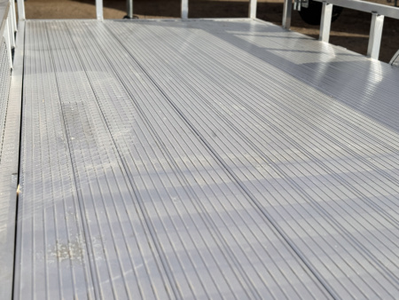 New 2026 Black Rhino 7-16 Tandem Axle Aluminum Ramp Gate utility - Landscape Series -7K GVWR