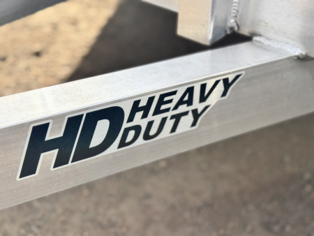 New 2026 Black Rhino 7-16 Tandem Axle Aluminum Ramp Gate utility - Landscape Series -7K GVWR