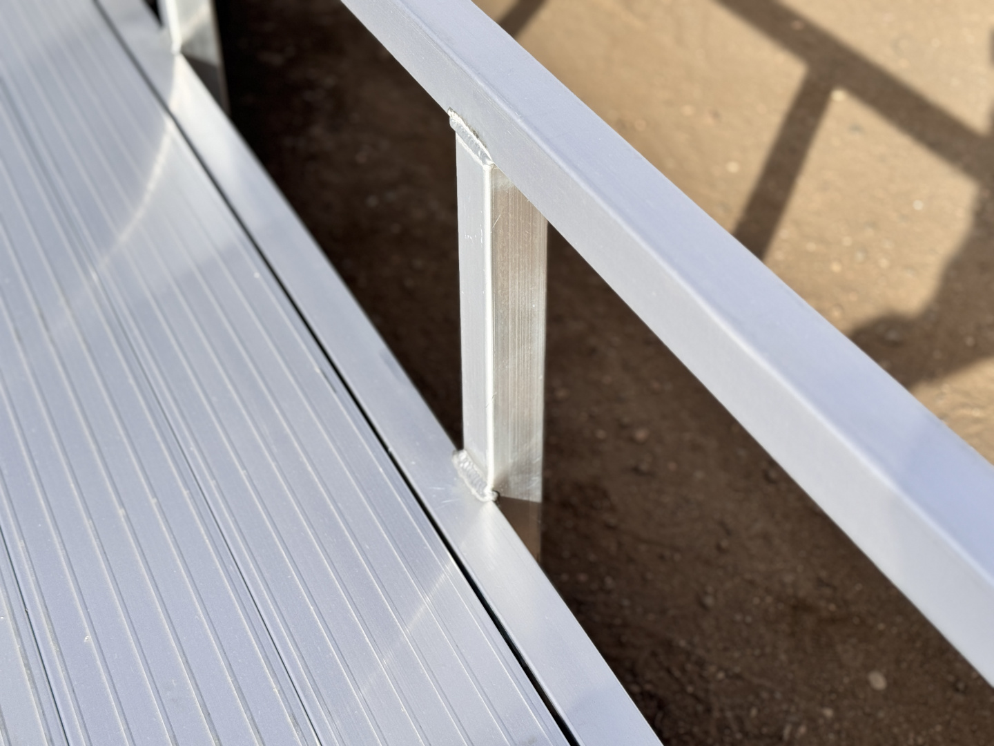 New 2026 Black Rhino 7-14 Aluminum Bi-Fold Gate Utility - Landscape Series - 3K GVWR