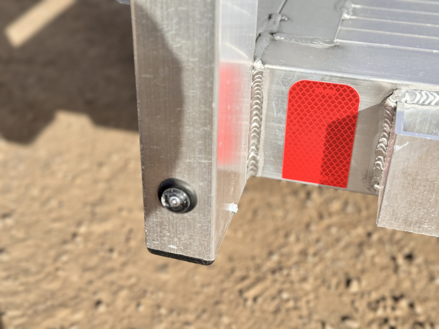 New 2026 Black Rhino 7-14 Aluminum Bi-Fold Gate Utility - Landscape Series - 3K GVWR