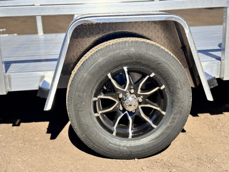 New 2026 Black Rhino 6-12 Aluminum Ramp Gate Utility - Landscape Series - 3K GVWR