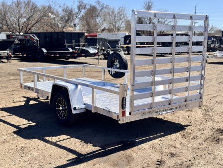 New 2026 Black Rhino 6-12 Aluminum Ramp Gate Utility - Landscape Series - 3K GVWR