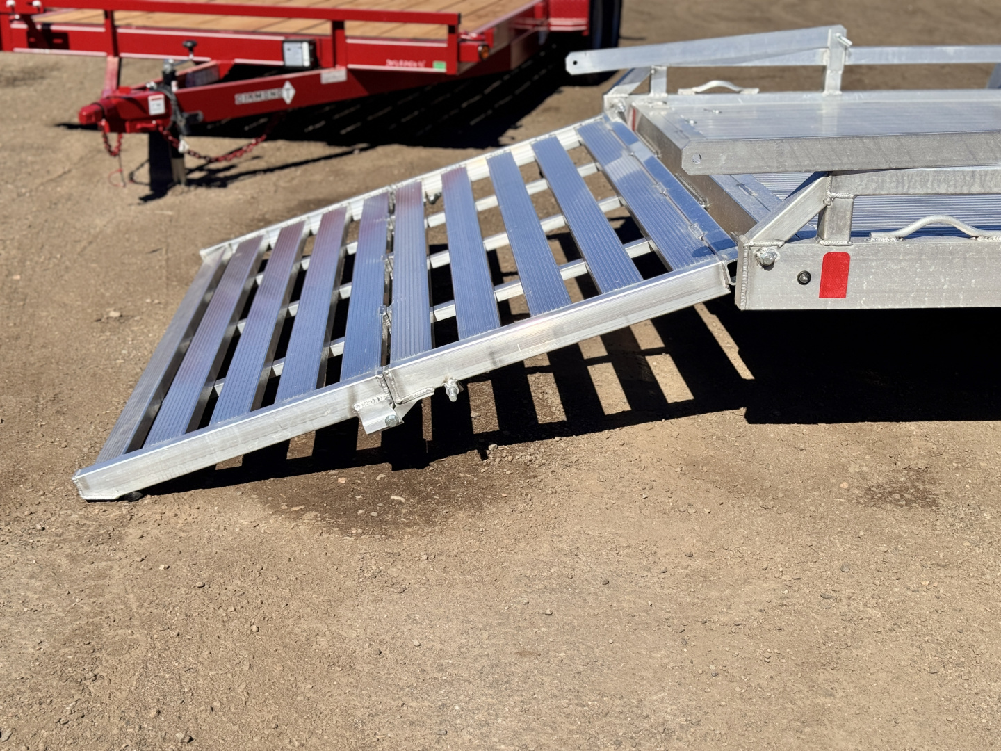 New 2026 Black Rhino 7-14 Aluminum Bi-Fold Gate Utility Low Pro Series 5K GVWR