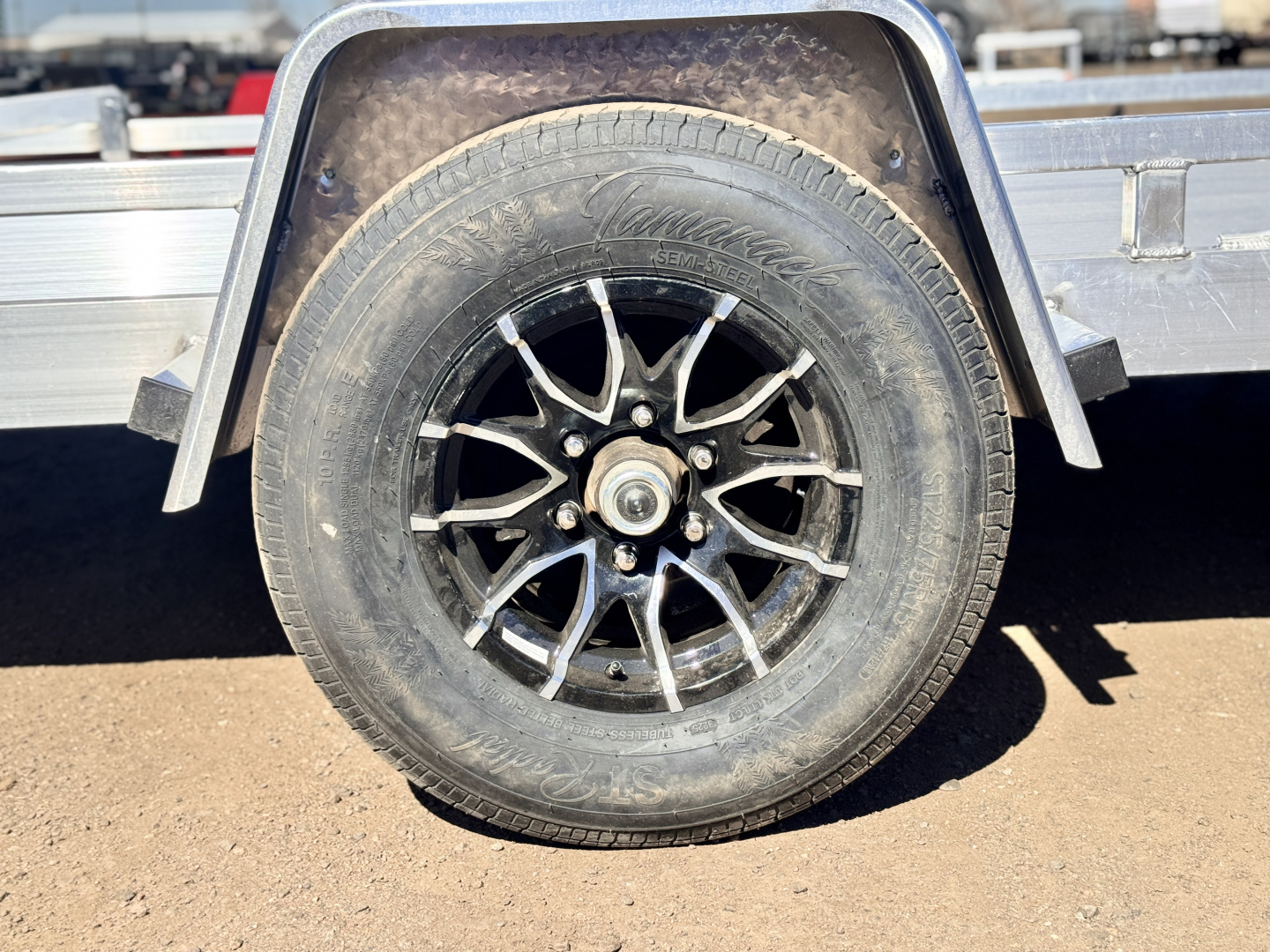 New 2026 Black Rhino 7-14 Aluminum Bi-Fold Gate Utility Low Pro Series 5K GVWR