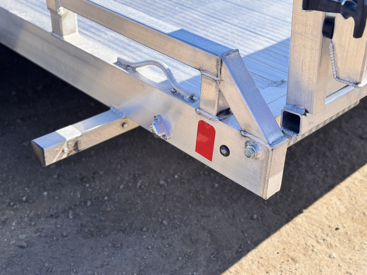 New 2026 Black Rhino 7-14 Aluminum Bi-Fold Gate Utility Low Pro Series 5K GVWR