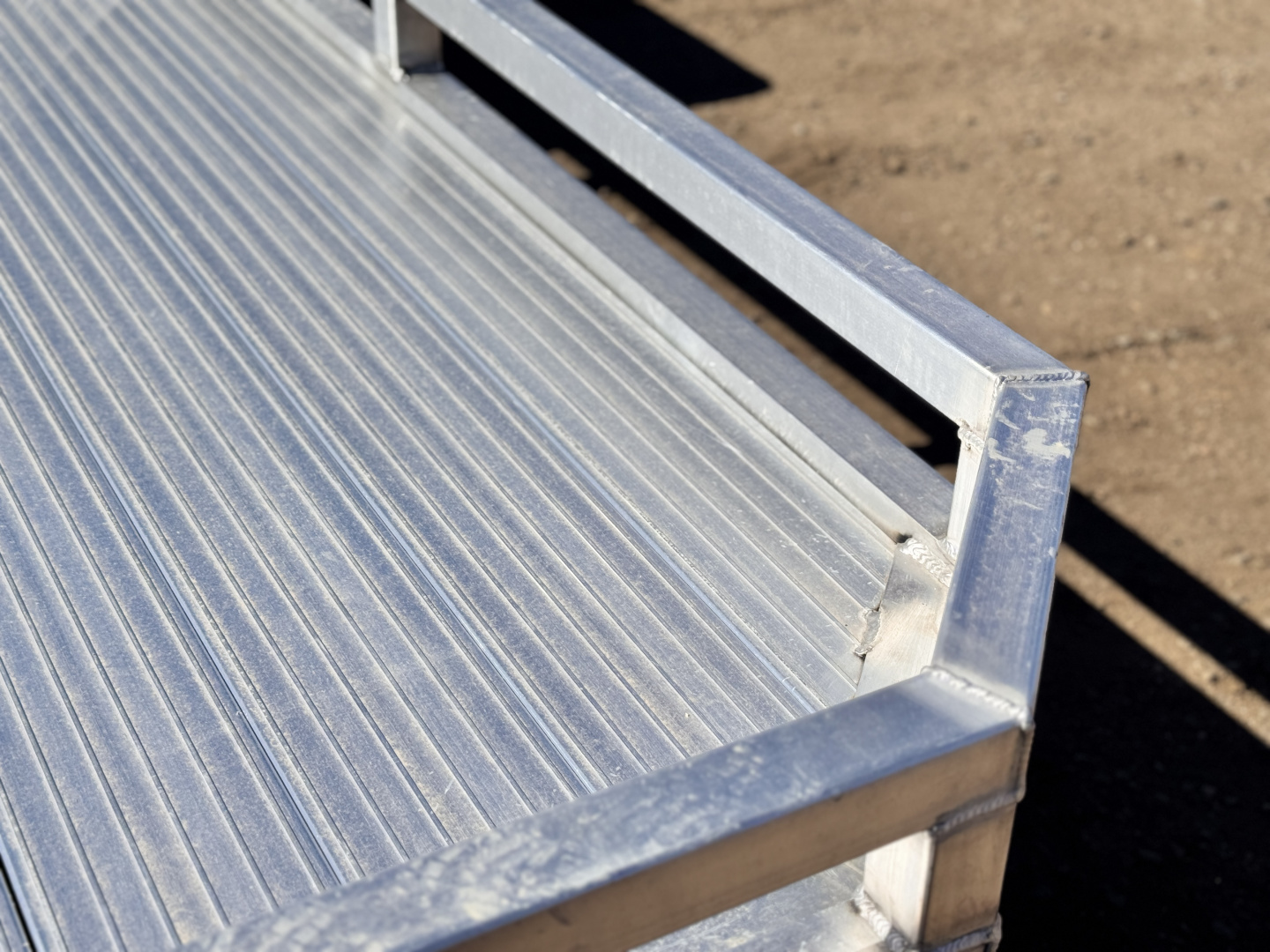 New 2026 Black Rhino 7-14 Aluminum Bi-Fold Gate Utility Low Pro Series 5K GVWR