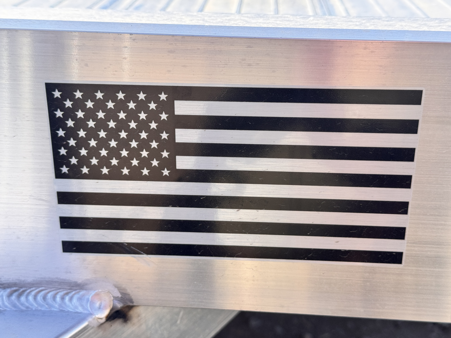 New 2026 Black Rhino 7-14 Aluminum Bi-Fold Gate Utility Low Pro Series 5K GVWR