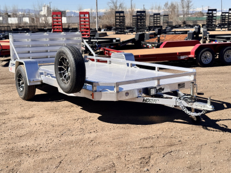 New 2026 Black Rhino 7-14 Aluminum Bi-Fold Gate Utility Low Pro Series 5K GVWR