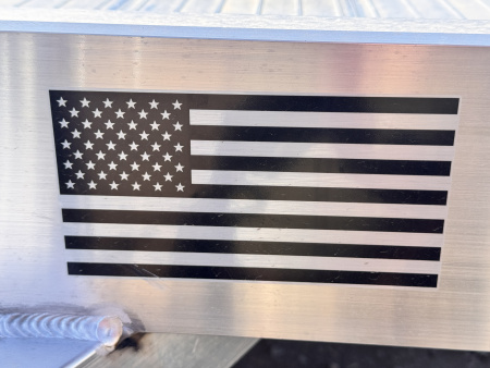 New 2026 Black Rhino 7-14 Aluminum Bi-Fold Gate Utility Low Pro Series 5K GVWR