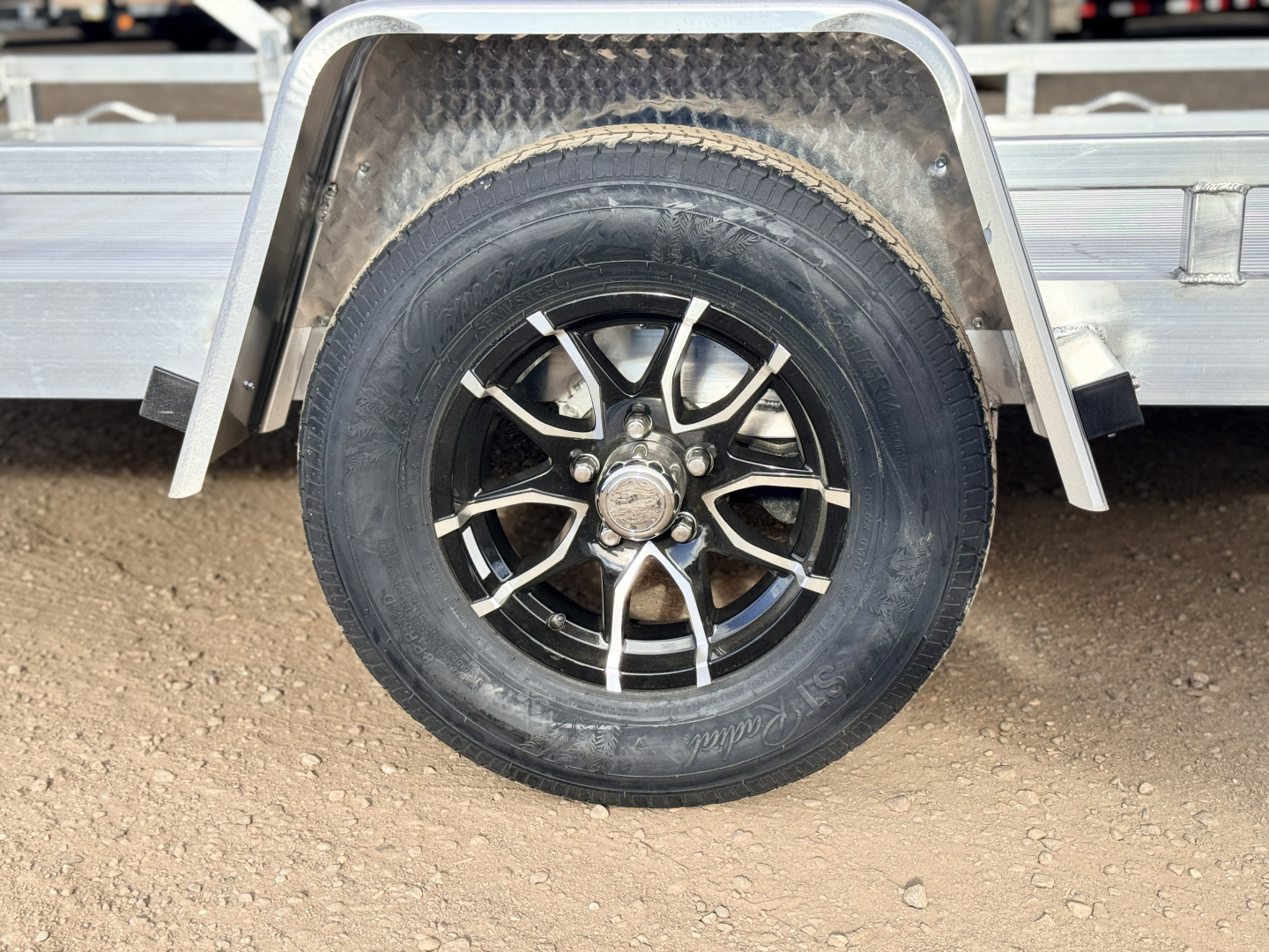 New 2026 Black Rhino 7-14 Aluminum Ramp Gate Utility - Low Pro Series - 3K GVWR