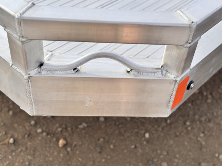 New 2026 Black Rhino 7-14 Aluminum Ramp Gate Utility - Low Pro Series - 3K GVWR