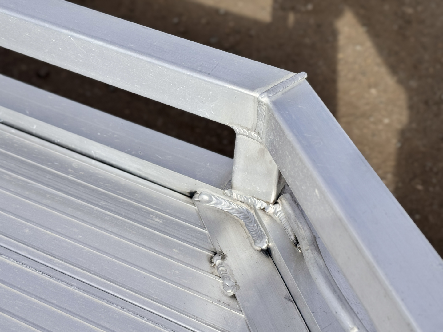 New 2026 Black Rhino 7-14 Aluminum Ramp Gate Utility - Low Pro Series - 3K GVWR