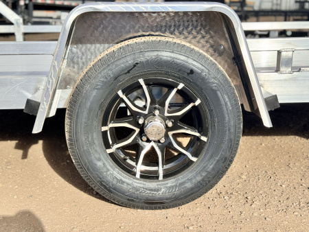 New 2026 Black Rhino 7-14 Aluminum Ramp Gate Utility - Low Pro Series - 3K GVWR