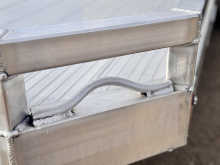 New 2026 Black Rhino 7-14 Aluminum Ramp Gate Utility - Low Pro Series - 3K GVWR