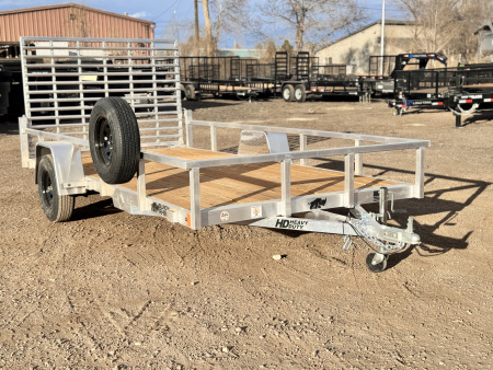 New 2026 BRMI 7-14 Aluminum Ramp Gate Utility EX - Landscape Series