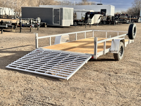 New 2026 BRMI 7-14 Aluminum Ramp Gate Utility EX - Landscape Series