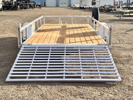 New 2026 BRMI 7-14 Aluminum Ramp Gate Utility EX - Landscape Series
