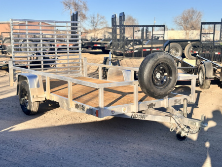 New 2026 Black Rhino 6-12 Aluminum Ramp Gate Utility - EX Landscape Series - 3K GVWR