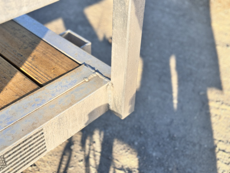 New 2026 Black Rhino 6-12 Aluminum Ramp Gate Utility - EX Landscape Series - 3K GVWR