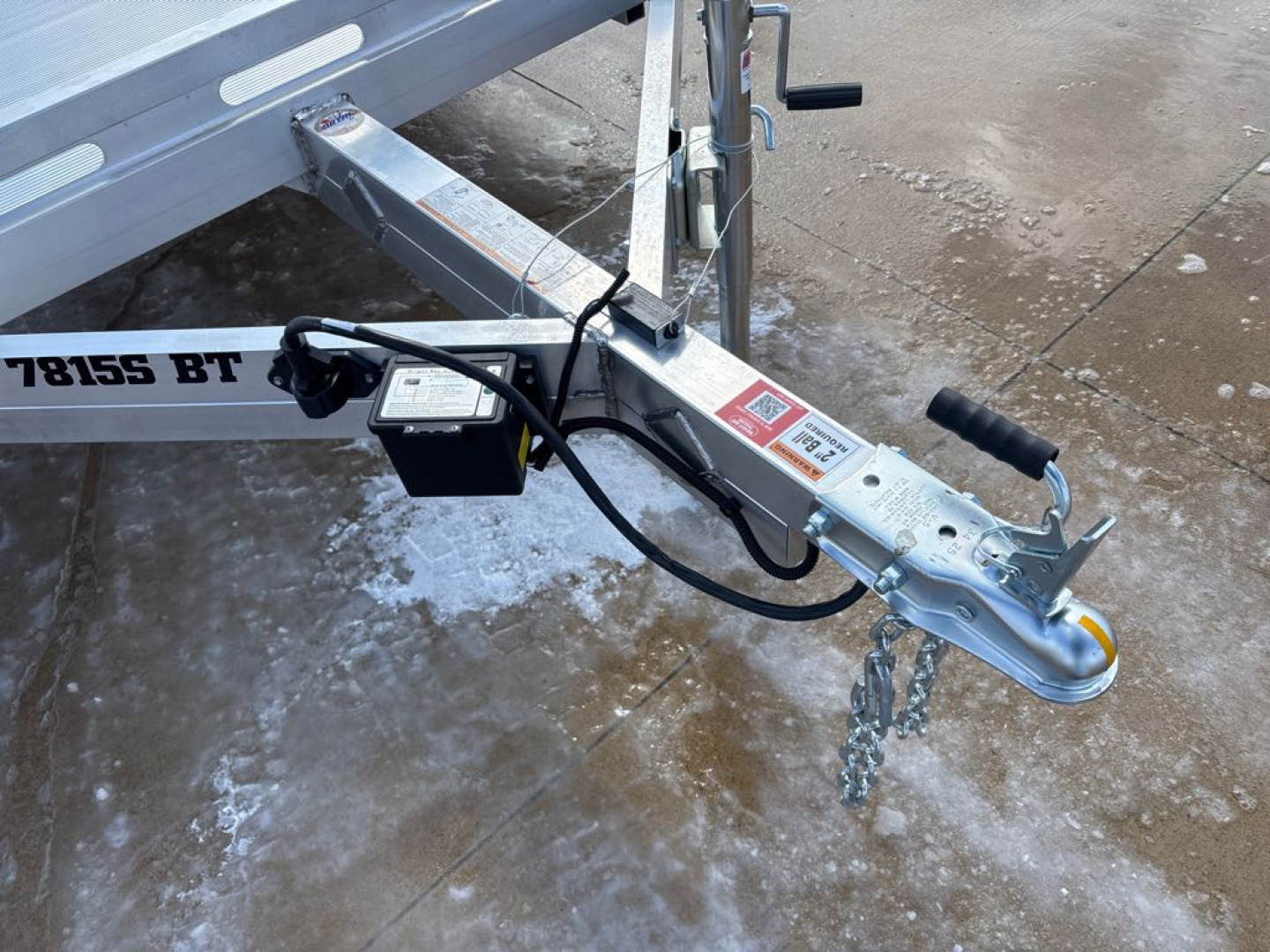 New 2027 Aluma 7815S-EL-BT Utility Trailer