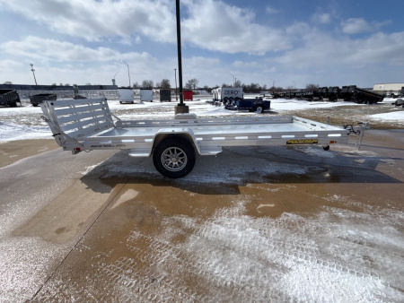 New 2027 Aluma 7815S-EL-BT Utility Trailer