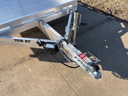 New 2027 Aluma 7816TA-EL-BT-RTD Utility Trailer