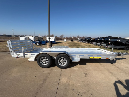 New 2027 Aluma 7816TA-EL-BT-RTD Utility Trailer
