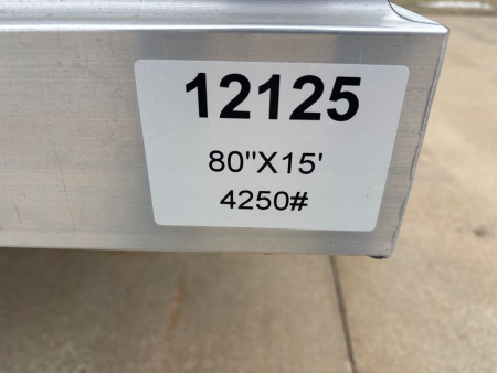 New 2027 Aluma 8015TILT-S-EL Utility Trailer