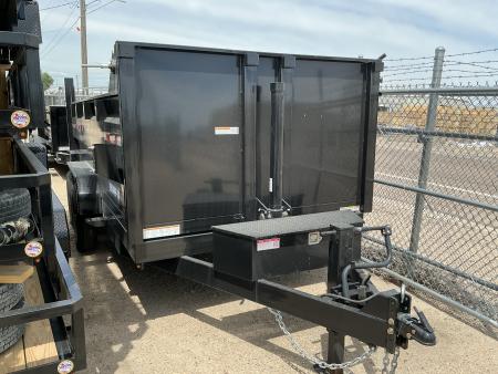 New 2025 Sure-Trac 7X14 14k 3' Sides HD Dump Trailer