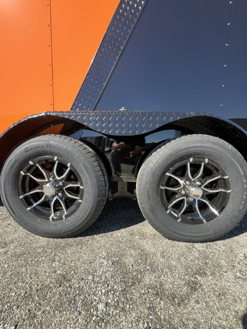 New 2026 Rock Solid Cargo 7x16 Pro Series Motorcycle Trailer