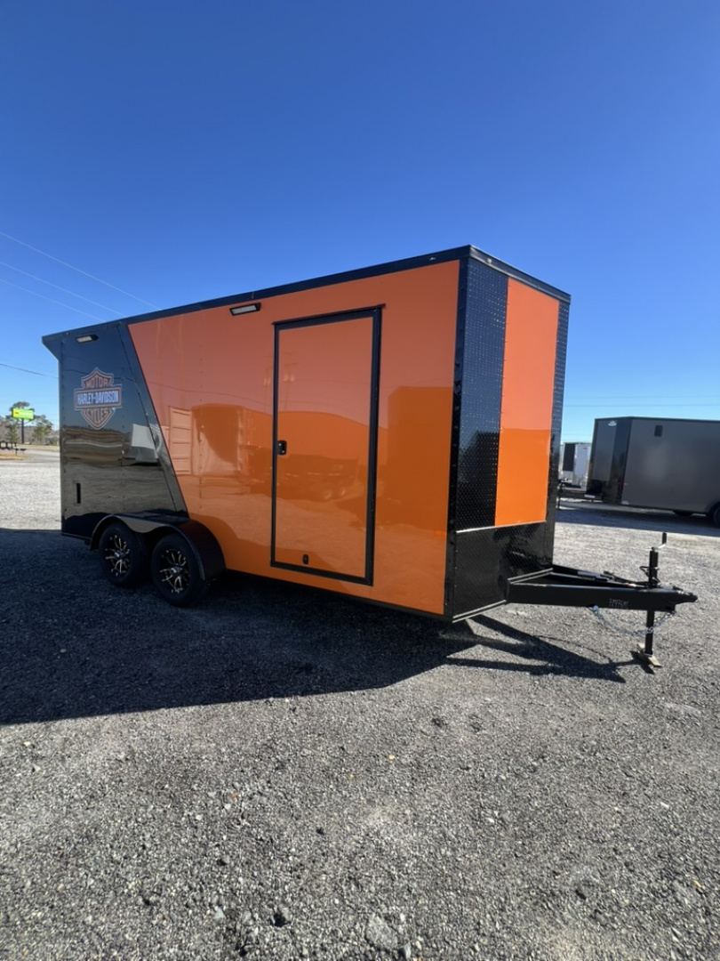 New 2026 Rock Solid Cargo 7x16 Pro Series Motorcycle Trailer