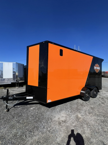 New 2026 Rock Solid Cargo 7x16 Pro Series Motorcycle Trailer